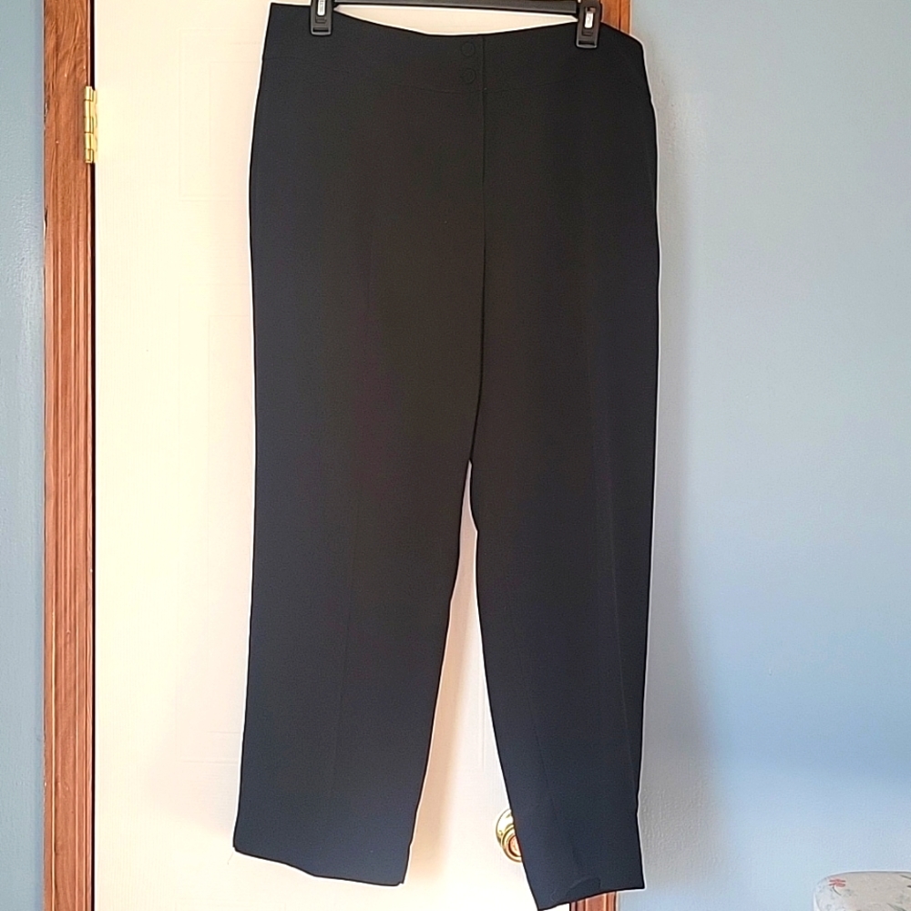 🆕️🎈🌻 Kate Hill Women's Petite Black Pants Size 18WP